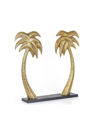 Euro Flora Metal Palmiye Dekor70X15X67 Cm