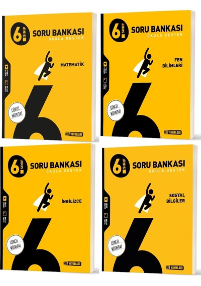 Hız 2026 6. Sınıf Matematik İngilizce Fen Sosyal Soru Bankası Seti 4 Kitap