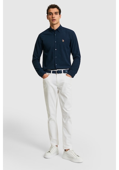 U.S. Polo Assn. U.s. Polo Assn. Erkek Lacivert Gömlek Basic 50320255-vr033 U.S. Polo Assn. U.s. Polo Assn. Erkek Lacivert Gömlek Basic 50320255-vr033