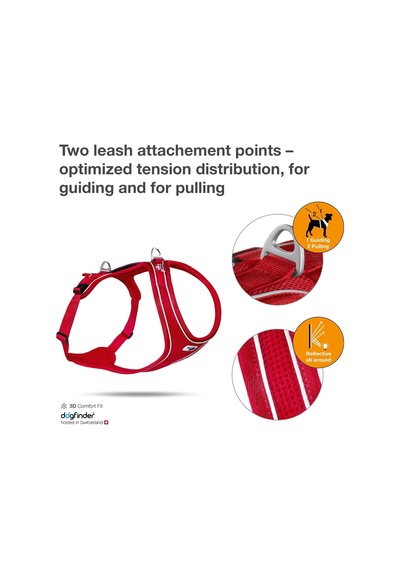 Belka Comfort Harness Red L