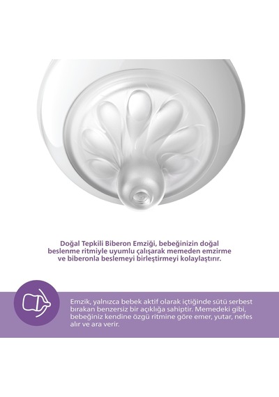Philips Avent Avent Natural Response Pp Antikolik Biberon 260 Ml 1 Ay+ Scy673/01 Nhr