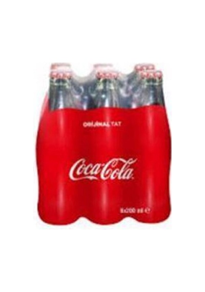 Coca Cola Cam Şişe 200 Ml 6'lı