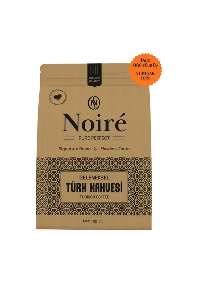 2'li Set Noire Geleneksel Türk Kahvesi 100g %100 Arabica Asırlık Lezzet Öğütülmüş