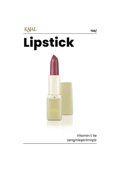 Kajal Bordo Gül Ruj & Mulberry Lipstick 766 Bordo Gül