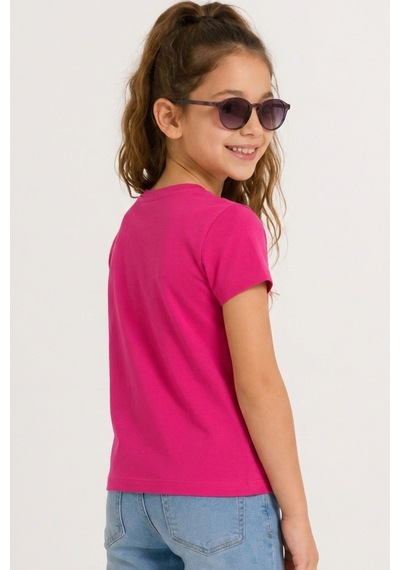 Kiagu Fuşya Kısa Kol Basic T-shirt- Terletmeyen Esnek Kumaş Pamuklu Mevsimlik Fujya Kısakol Kız Çocuk Tsort Çok Renkli Kiagu Fuşya Kısa Kol Basic T-shirt- Terletmeyen Esnek Kumaş Pamuklu Mevsimlik Fujya Kısakol Kız Çocuk Tsort Çok Renkli