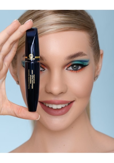 Cocosh She Perfect Volume Yelpaze Etkili Suya Dayanıklı Maskara, Maksimum Hacim, Dolgun Kirpikler, Topaklanmaz - Siyah Diğer