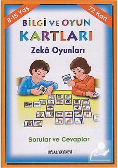 Bilgi ve Oyun Kartları Zeka Oyunları 8-15 Yaş Kod: 29