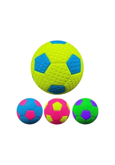 Soft Tırtıklı Futbol Topu Siyah