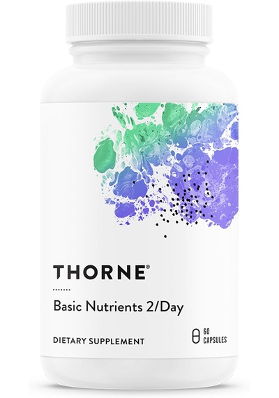 Thorne Basic Nutrients 2/day 60 Capsules Orijinal Ürün Dmmedicineden