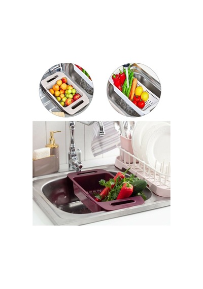 Ayarlanabilir Pratik Lavabo Süzgeci Plastik Diğer
