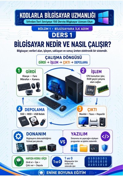 Kodlarla Bilgisayar Ustası