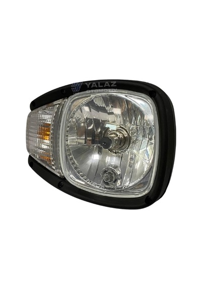 24v Far Komple Sinyalli Kablolu-soketli T5+h4 Arkadan Bağlantı İş Makinası Sağ