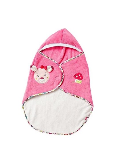 Baby Fehn 76875 Saran Kundak Tilki, Beyaz Açik Mavi