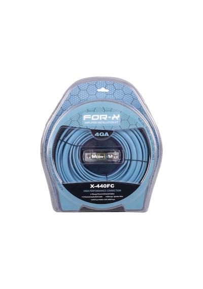 For-x 44ofc-%100 Bakır-4ga Kalın-profesyonel- Full-set Kablosu