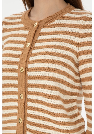 U.s. Polo Assn. Kadın Camel Hırka Triko 50297119-vr015 Camel