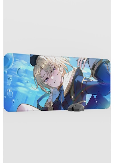 Freminet Genshin Impact Anime Gacha V4 - 90x40 Xxl Gaming Mouse Pad Fare Altlığı