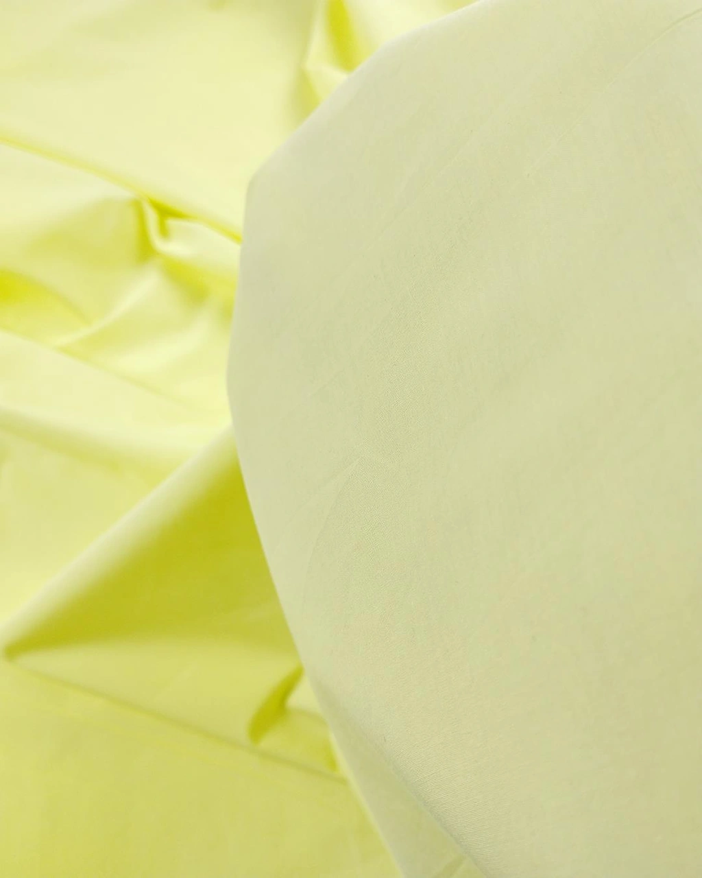 Poplin Benzeri İnce Pamuklu Dokuma Yumuşak Limon Sarısıen: 150 Cm-1824 Renkli