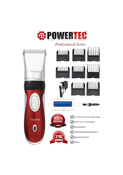 Powertec TR-1200 Tıraş Makinesi