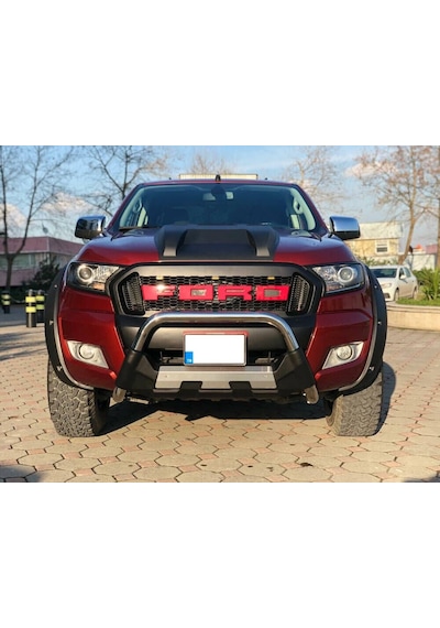 Ford Ranger Uyumlu Yedek Parça 2006+ Off Road Krom Poliüretan Ön