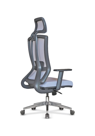 Uzay Ofis Air-x Müdür Koltuğu - Ayarlı Kolçak  - Gri