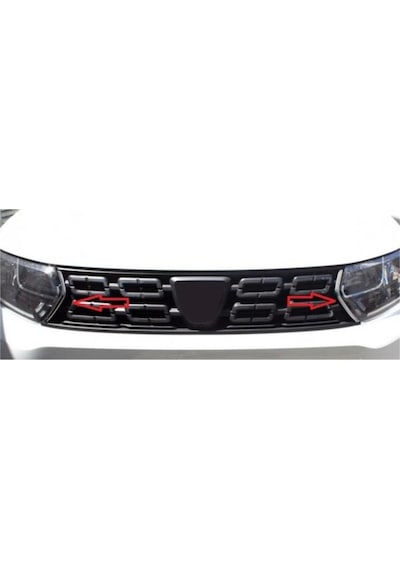 Dacia Duster Krom Ön Panjur Çıtası 2 Parça 2018 ve    Üzeri