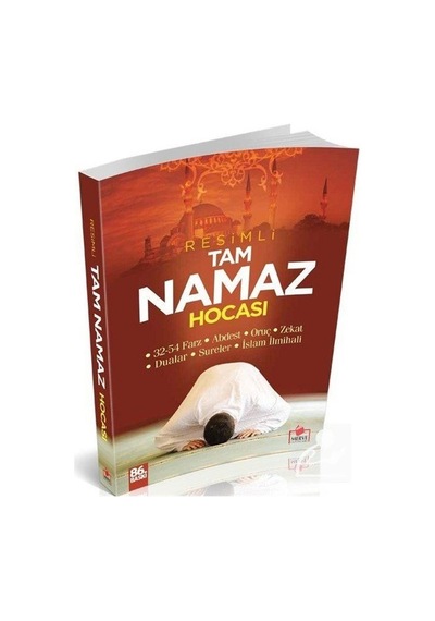 Resimli Tam Namaz Hocası  - Tevfik Sevinç  - Merve Yayınları