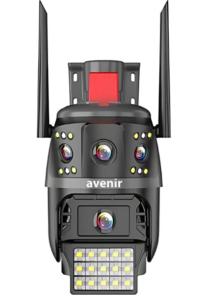 Av-s313 4mp 2 Kameralı Ptz Wifi Sirenli Kamera Av-s313 4mp 2 Kameralı Ptz Wifi Sirenli Kamera