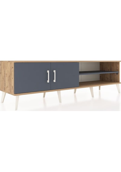 Hyperion Tv Ünitesi 2 Raflı 2 Kapaklı 176x44x51 Çam-antrasit/antrasit Antrasıt/antrasıt Hyperion Tv Ünitesi 2 Raflı 2 Kapaklı 176x44x51 Çam-antrasit/antrasit Antrasıt/antrasıt