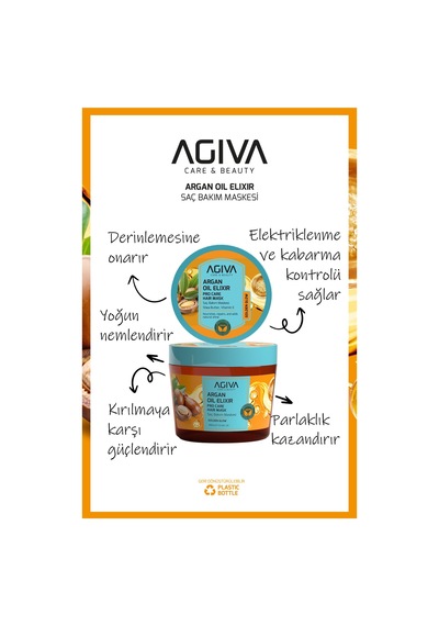 Argan Yağlı Saç Bakım Maskesi-300ml