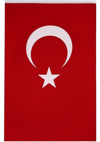 1 Adet 40 60Türk Bayrağı Bez Okul Öğrenci Kırtasiye 10552