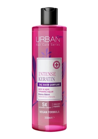 Urban Şampuan 350ml. Intense&keratin Şeffaf Tüm Saç Tipleri