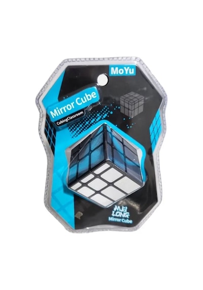 Moyu 3x3 Mirror Küp Gümüş Aynalı Parlak Zeka Küpü Akıl Küpü Rübik Küp