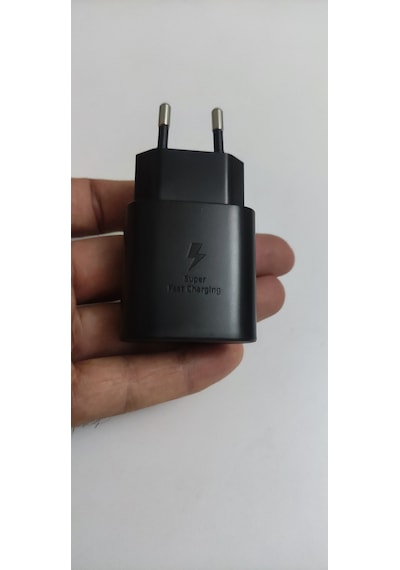Samsung Uyumlu Siyah Süper Hızlı Şarj Adaptör 25w Ep-ta800