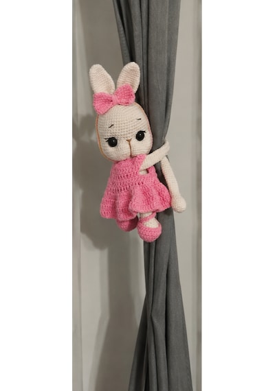 Çocuk Odası Perde Tutucu Pembe