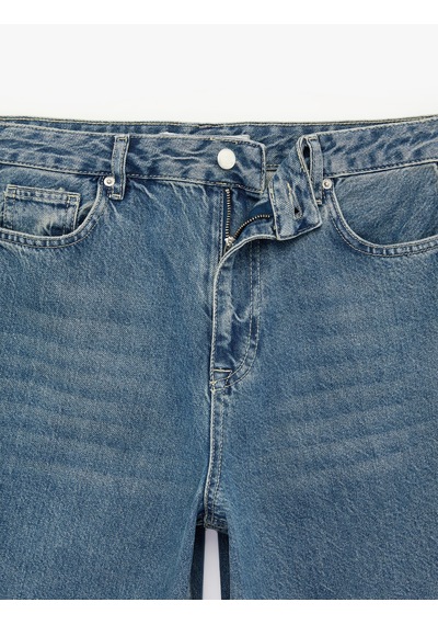 Koton Pamuklu Rahat Kalıp Normal Paça Balon Denim Pantolon -balloon Jean Orta İndigo 6sal40130md İndigo Koton Pamuklu Rahat Kalıp Normal Paça Balon Denim Pantolon -balloon Jean Orta İndigo 6sal40130md İndigo