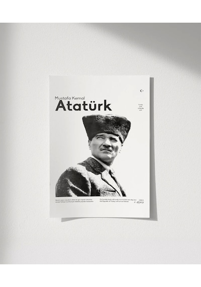 Çerçevesiz Poster Cumhuriyetin Temsilcisi