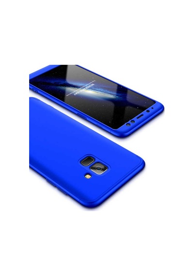 Samsung Uyumlu Galaxy A8 Plus 2018 Kılıf Zore Ays Kapak Rose Gold