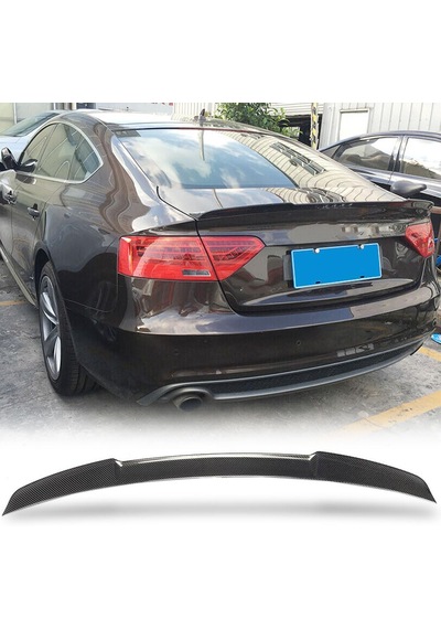Audi A5 2007-2016 Plastik Parlak Siyah M4 Spoiler-spoyler