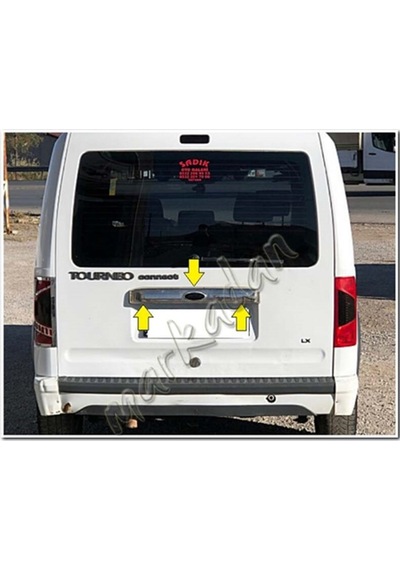 Markadan Ford Connect Krom Bagaj Çıtası 2009-2014 Paslanmaz  Çelik