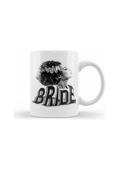 Bride Of Frankenstein The Black White Bride Kupa Bardak Porselen Karışık
