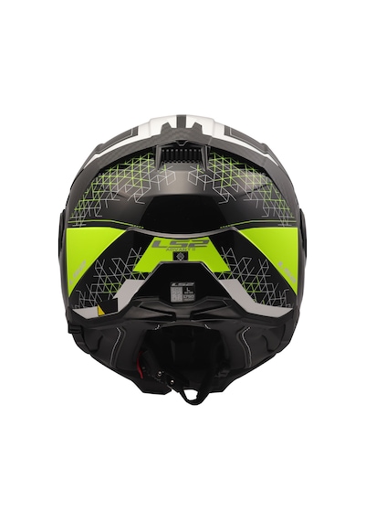 Ls2 Advant 2 Astral Çene Açılır Kask Neon Sarı - Siyah