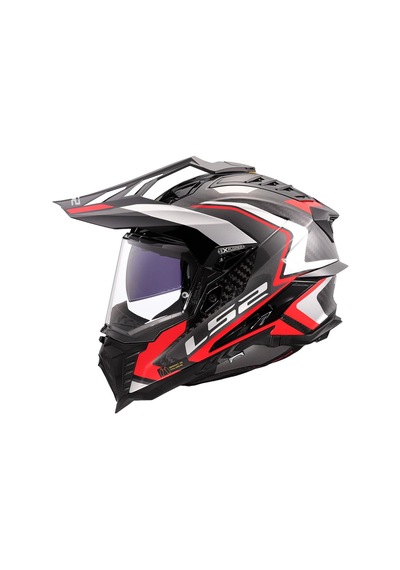 Ls2 Explorer C Karbon Frontıer Iı Kırmızı Kask Kırmızı