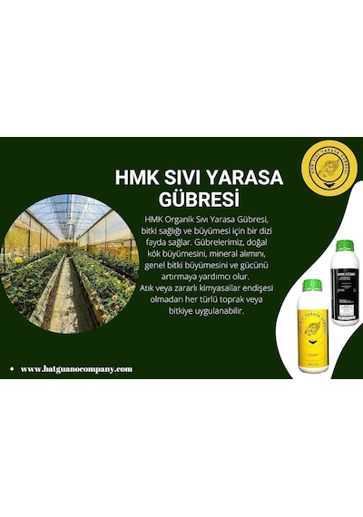 %100 Organik Hmk Sıvı Yarasa Gübresi Bat Guano 1 Litre Diğer