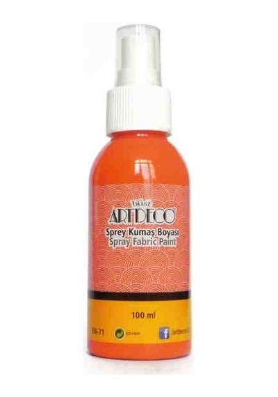 Artdeco Sprey Kumaş Boyası 1203 Turuncu