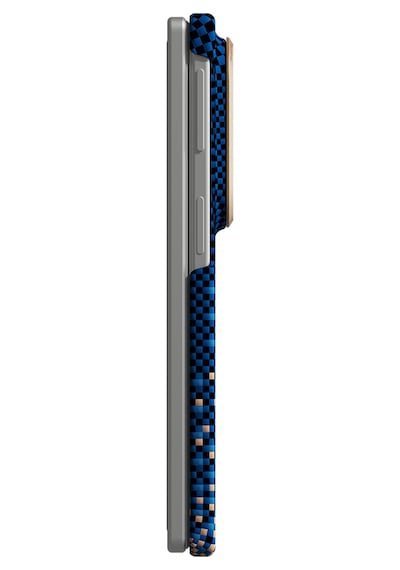 Galaxy Z Fold 8 Uyumlu Kılıf M-safe Özellikli Raptic Aramid Skinpro Serenity Serisi Kapak Lacivert