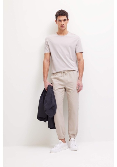 DeFacto Jogger Duble Paça Yazlık Kumaş Pantolon Y2651AZ25SPBG106