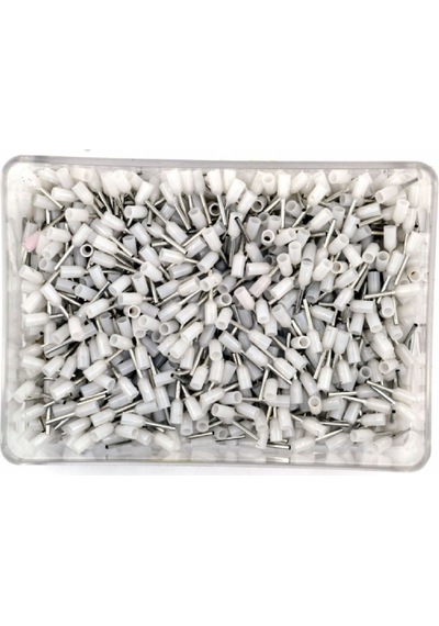 Ksn K-23005 ,2x0.50mm²/beyaz 1000-adet Kablo Yüksük