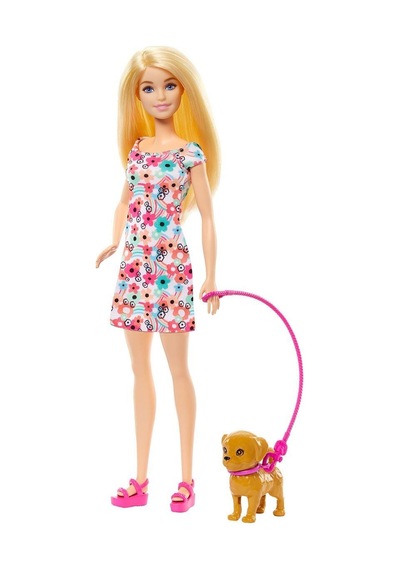 Htk37 Barbie Ve Engelli Köpeği Oyun Seti Standart