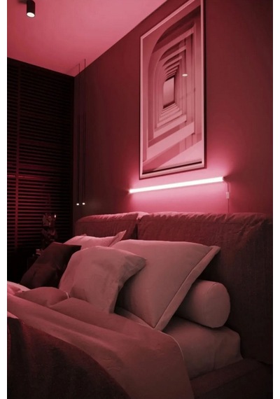 Çok Renkli Led Abajur Yapışkanlı 1 Metre Her Alana Uygun Uzaktan Kumandalı
