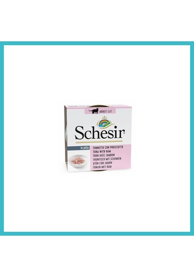 Schesir Ton Balıklı Ve Jambonlu Jelly Yetişkin Kedi Konservesi 85 Gr Dfnbez